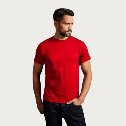 Basic T-shirt Men - 36/fire red (1090_E1_F_D_.jpg)