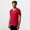 T-shirt col V Hommes - BE/bright rose (1425_E1_F_P_.jpg)