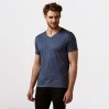 T-shirt col V Hommes - HN/Heather navy (1425_E1_G_1_.jpg)