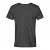 X.O V-Ausschnitt T-Shirt Männer - H9/heather black (1425_G2_G_OE.jpg)