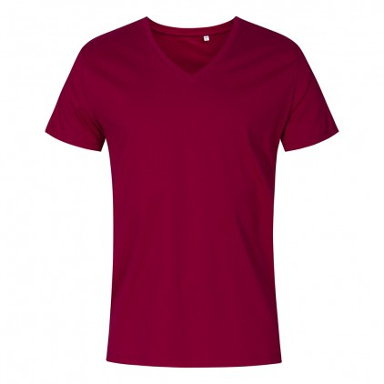 X.O V-Ausschnitt T-Shirt Plus Size Herren - A5/Berry (1425_G1_A_5_.jpg)