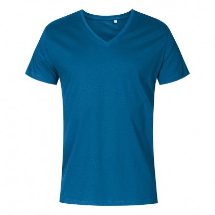 V-neck T-shirt Plus Size Men