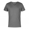 V-neck T-shirt Plus Size Men - SG/steel gray (1425_G1_X_L_.jpg)