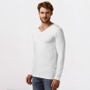 T-shirt manches longues col V Hommes - 00/white (1460_E1_A_A_.jpg)