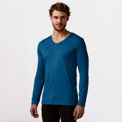 V-Neck Longsleeve Men