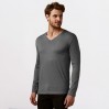 T-shirt manches longues col V Hommes - SG/steel gray (1460_E1_X_L_.jpg)