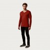 V-Neck Longsleeve Men - T1/terracotta (1460_E1_P_8_.jpg)