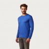 T-shirt manches longues col rond Hommes - AZ/azure blue (1465_E1_A_Z_.jpg)