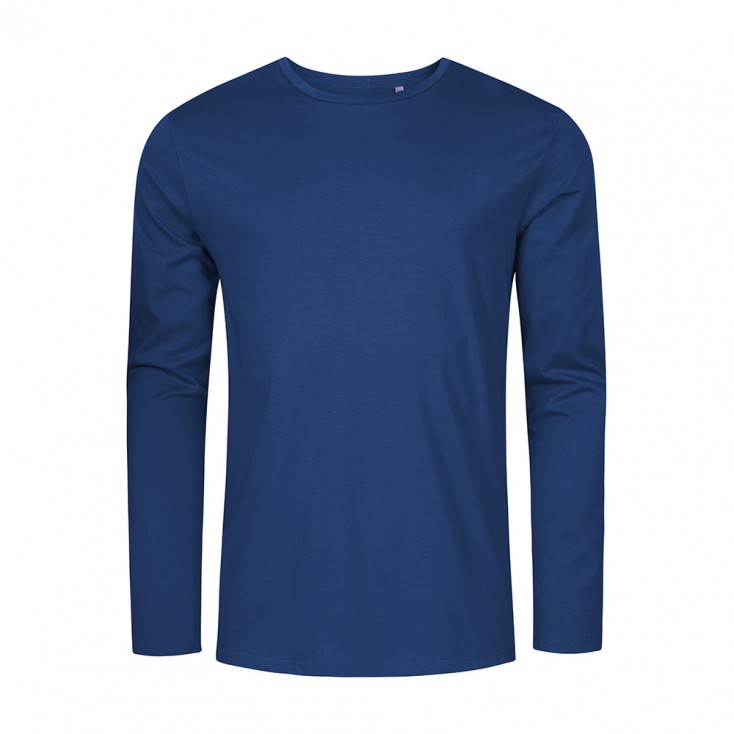T-shirt manches longues col rond grandes tailles Hommes - FN/french navy (1465_G1_D_J_.jpg)