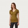 X.O V-Ausschnitt T-Shirt Frauen - OL/olive (1525_E1_H_D_.jpg)