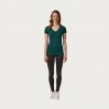 X.O V-Ausschnitt T-Shirt Frauen - G1/alge green (1525_E1_P_6_.jpg)