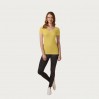 V-Neck T-shirt Women - Y0/god bless yellow (1525_E1_P_9_.jpg)