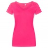 V-Neck T-shirt Plus Size Women - BE/bright rose (1525_G1_F_P_.jpg)