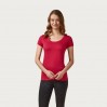 X.O Deep Scoop T-Shirt Frauen - BE/bright rose (1545_E1_F_P_.jpg)
