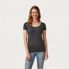 X.O Deep Scoop T-Shirt Frauen - H9/heather black (1545_E1_G_OE.jpg)