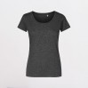 X.O Deep Scoop T-Shirt Frauen - H9/heather black (1545_E1_G_OE.jpg)
