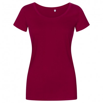 X.O Deep Scoop T-Shirt Plus Size Damen - A5/Berry (1545_G1_A_5_.jpg)
