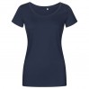 Deep Scoop T-shirt Plus Size Women - FN/french navy (1545_G1_D_J_.jpg)