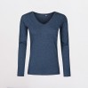 X.O  V-Ausschnitt Langarmshirt Frauen - HN/Heather navy (1560_E1_G_1_.jpg)