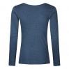 T-shirt manches longues col V Femmes - HN/Heather navy (1560_G2_G_1_.jpg)