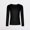 T-shirt manches longues col V Femmes - 9D/black (1560_E1_G_K_.jpg)