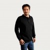 Longsleeve Polo Sweatshirt Men - 9D/black (2049_E1_G_K_.jpg)