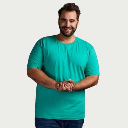 Bio T-Shirt Plus Size Herren - EG/emerald (3011_L1_C_W_.jpg)