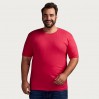Organic T-shirt Plus Size Men - BE/bright rose (3011_L1_F_P_.jpg)