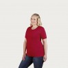 Organic T-shirt Plus Size Women - CB/cherry berry (3012_L1_F_OE.jpg)