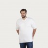 T-shirt Premium col V grandes tailles Hommes - 00/white (3025_L1_A_A_.jpg)