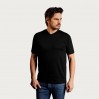 Premium V-Ausschnitt T-Shirt Männer - 9D/black (3025_E1_G_K_.jpg)