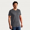 Premium V-Ausschnitt T-Shirt Männer - SG/steel gray (3025_E1_X_L_.jpg)