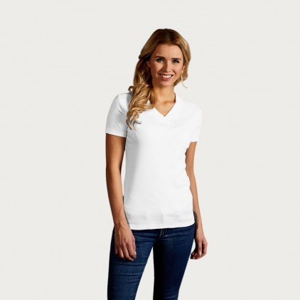 T-shirt maille côtelé col V Femmes promotion - 00/white (3051_E1_A_A_.jpg)