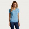 T-shirt maille côtelé col V Femmes promotion - AB/alaskan blue (3051_E1_D_S_.jpg)