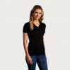 Rib V-Neck T-shirt Women Sale - 9D/black (3051_E1_G_K_.jpg)