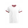 Kontrast T-Shirt Männer - WR/white-red (3070_G1_Y_C_.jpg)