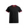 Kontrast T-Shirt Männer - BR/black-red (3070_G1_Y_S_.jpg)