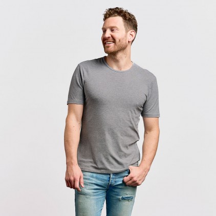 Slim-Fit T-Shirt Männer - 03/sports grey (3081_E1_G_E_.jpg)