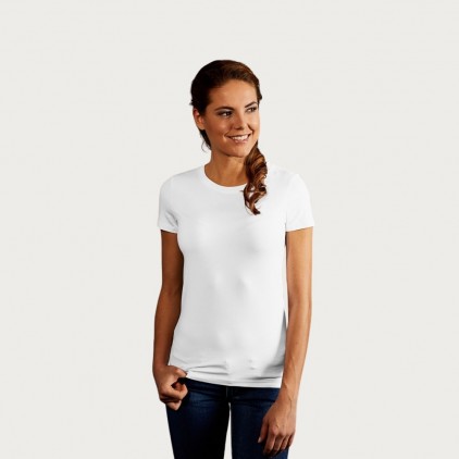 Slim-Fit T-Shirt Frauen - 00/white (3085_E1_A_A_.jpg)
