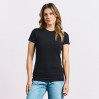 Slim-Fit T-Shirt Frauen - 9D/black (3085_E1_G_K_.jpg)