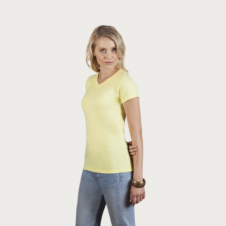 Wellness V-Ausschnitt T-Shirt Frauen Sale - 15/lemon (3325_E1_B_B_.jpg)