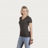 Wellness V-Ausschnitt T-Shirt Frauen Sale - CS/khaki (3325_E1_C_H_.jpg)