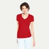 Wellness V-Ausschnitt T-Shirt Frauen Sale - 36/fire red (3325_E1_F_D_.jpg)