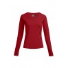 Wellness V-Ausschnitt Langarmshirt Frauen Sale - 36/fire red (3360_G1_F_D_.jpg)