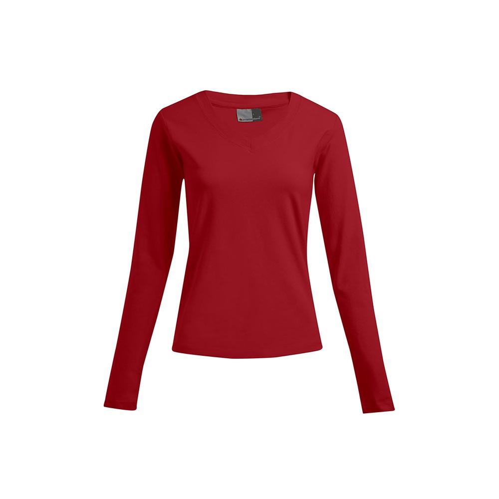 Wellness V-Ausschnitt | Frauen promodoro Sale | | Langarmshirt