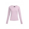 Wellness V-Ausschnitt Langarmshirt Frauen Sale - CP/chalk pink (3360_G1_F_N_.jpg)