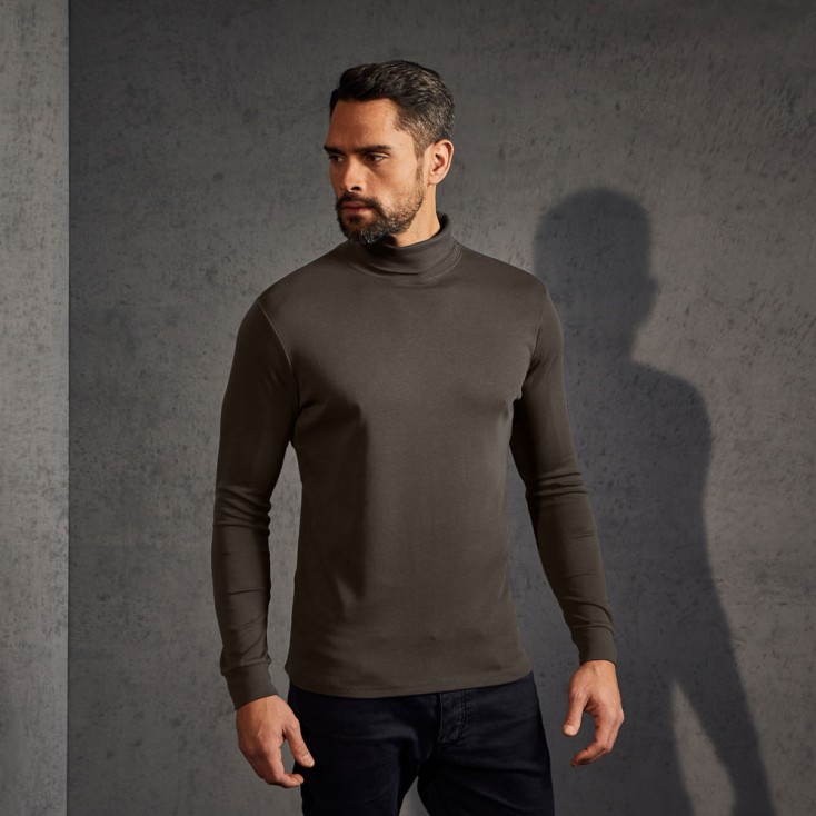 Turtleneck Longsleeve Men Sale - HG/hunting green (3407_E1_H_P_.jpg)