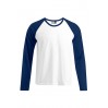 T-Shirt Manches Longues Raglan Baseball Homme - WN/white-navy (3490_G1_Y_E_.jpg)