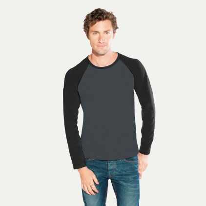 Raglan Baseball Langarmshirt Männer Sale - C9/charcoal-black (3490_E1_Y_R_.jpg)