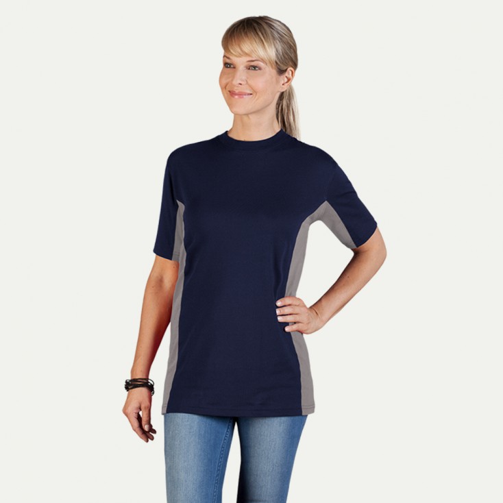 T-shirt unisexe fonctionnel grandes tailles Hommes et Femmes - 5G/navy-light grey (3580_E2_I_H_.jpg)